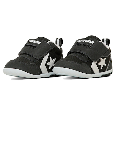 コンバース（CONVERSE）ベビー スニーカー キャンパスシューズ ミニ RS 2 スモーキーブラック 37303680 カジュアルシューズ