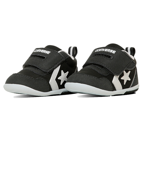 コンバース（CONVERSE）ベビー スニーカー キャンパスシューズ ミニ RS 2 スモーキーブラック 37303680 カジュアルシューズ