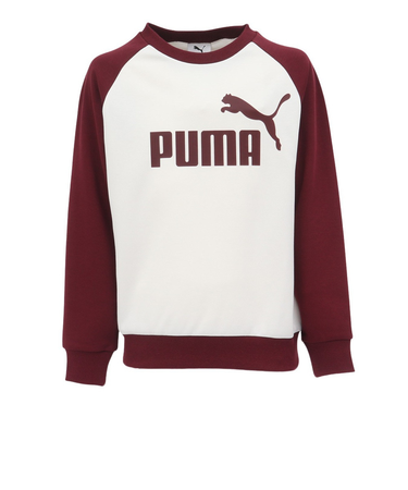 プーマ(PUMA)ジュニア ボーイズ ESS MX クルー スウェットシャツ 689984 87 ENJ