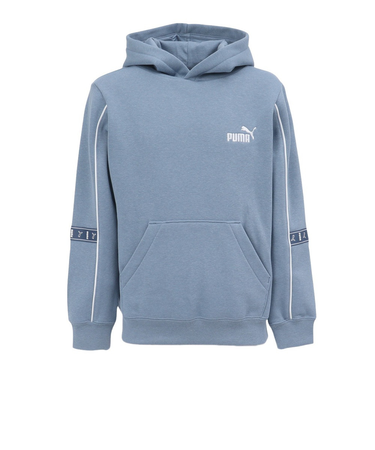 プーマ（PUMA）ジュニア ESS TAPE レイアウト フーディー FL 691165 34 LBLU
