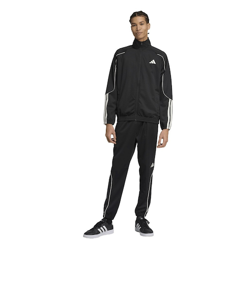 アディダス（adidas）スリーストライプストラックスーツ KLG53-JN1817