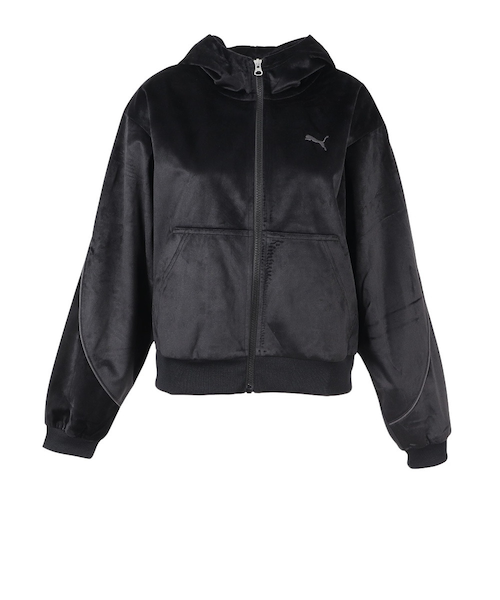 【人気色】PUMA ベロア トラックジャケット セットアップ セール】PUMA プーマ ユニセックス T7 オーバーサイズ ベロア