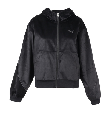 プーマ（PUMA）CORE HERITAGE ベロア トラックジャケット 690173 01 BLK