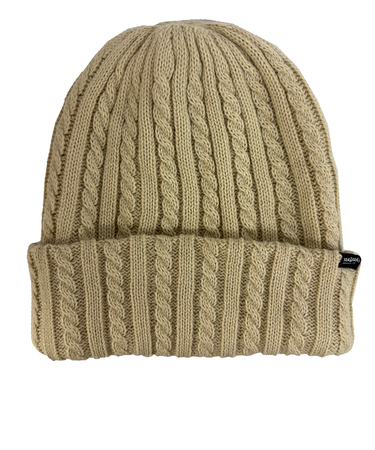 ヤックパック(YAK PAK)ニットキャップ ケーブルカフワッチ オフホワイト YAK-FGL-25F001 OWHT 帽子 ニット帽 防寒