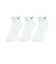 バドミントン ソックス ショ-ト丈 3足組 SC-5980-WHT-2528