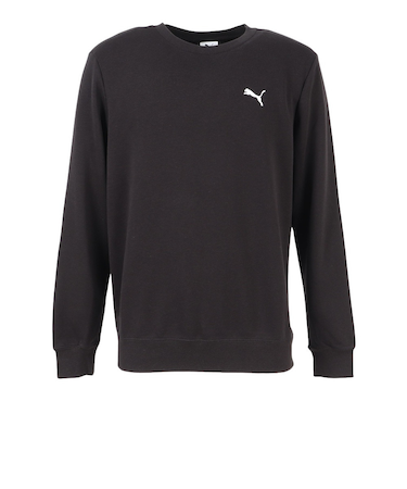 プーマ（PUMA）ESS クルースウェットシャツ TR 691224 01 BLK