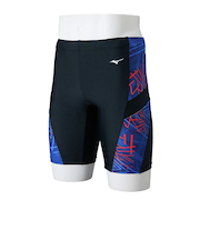 ミズノ（MIZUNO）水着 メンズ 水泳 アクアフィットネス用ハーフスパッツ 立体カップ付 N2JBC61397