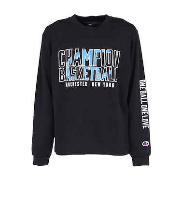 チャンピオン（CHAMPION）バスケットボールウェア ジュニア 長袖 Tシャツ CK-CB418 090