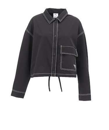 プーマ（PUMA）AUTUMN ウーブン 長袖Tシャツ 690182 01 BLK