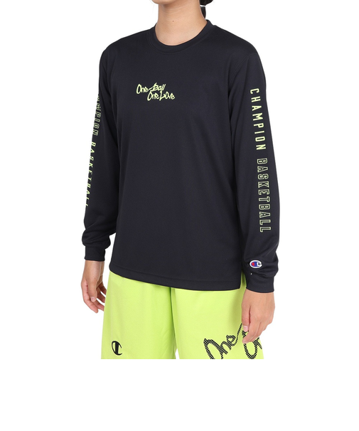 チャンピオン(CHAMPION)バスケットボールウェア ジュニア 長袖 Tシャツ CK-CB415 9YG