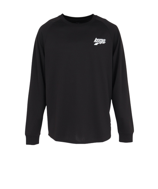 プーマ（PUMA）バスケットボールウェア シンプル スモール ロゴ 長袖 Tシャツ 63337901