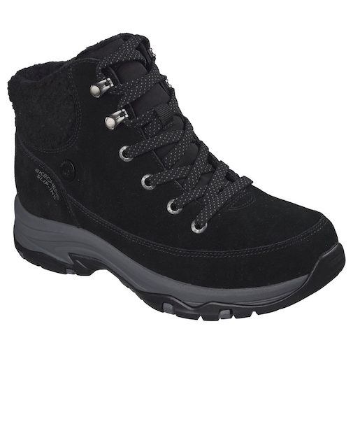 スケッチャーズ(SKECHERS)ブーツ カジュアルシューズ トレゴ スノー ブリーズ ブラック 167894-BLK スノーブーツ