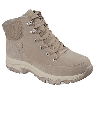 スケッチャーズ（SKECHERS）ブーツ カジュアルシューズ トレゴ スノー ブリーズ ベージュ 167894-TPE スノーブーツ