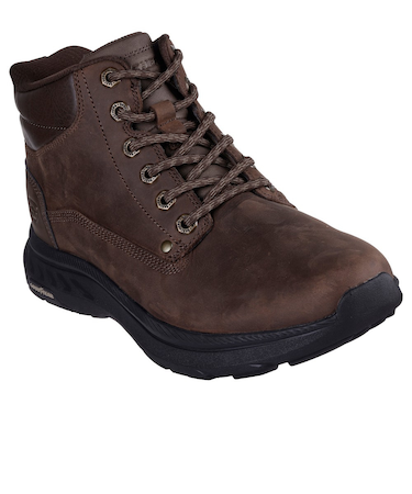 スケッチャーズ（SKECHERS）ブーツ カジュアルシューズ ポラード ウェイロン ブラウン 205333-COC