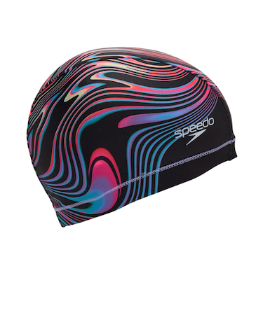 スピード（SPEEDO）水泳 アクアラバトリコットキャップ SE12560 MT