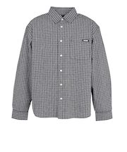 エクストララージ（XLARGE）PLAID 長袖シャツ 101253014003-BLACK