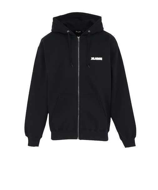 エクストララージ(XLARGE)SLANTED OG ジップ フーデッド スウェットシャツ 101253012004-BLACK
