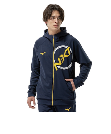 ミズノ(MIZUNO)N-XT 速乾スウェットジップフーディ 32JCC76614