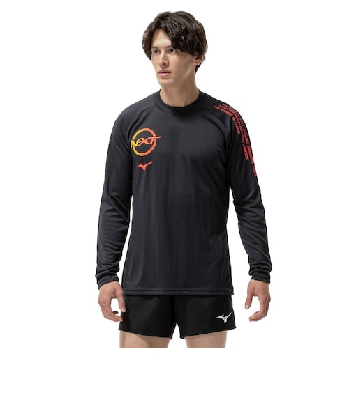 アシックス（ASICS）バレーボールウェア バレー応援Tシャツ 男子 日本