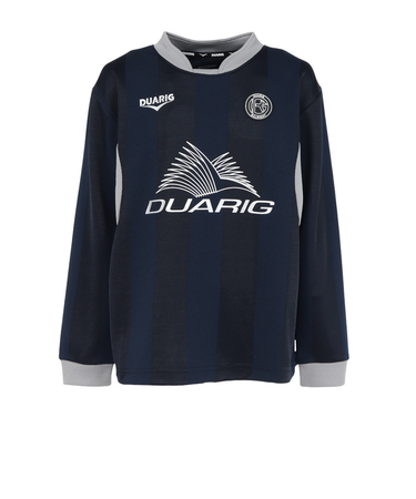 デュアリグ（DUARIG）サッカーウェア ジュニア ドライプラス 長袖Tシャツ 5F0016-SCWR-742CD DBLU