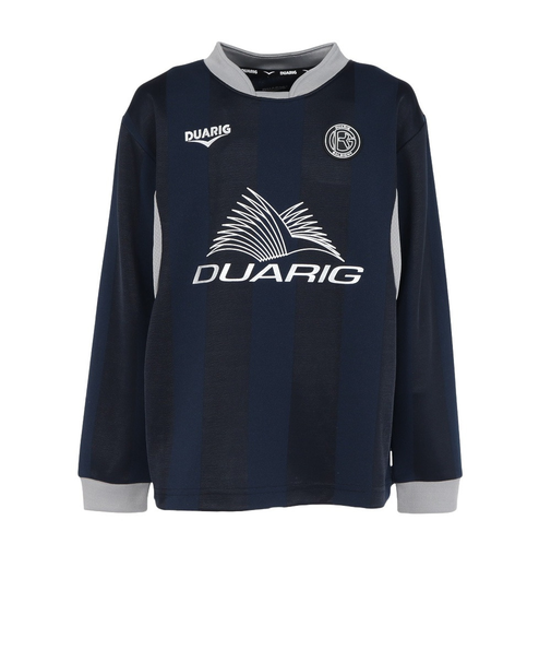 デュアリグ（DUARIG）サッカーウェア ジュニア ドライプラス 長袖Tシャツ 5F0016-SCWR-742CD DBLU