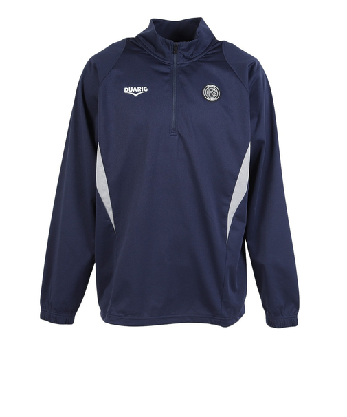 デュアリグ（DUARIG）サッカーウェア ウインドクロス ハーフジップ カブリ プラクティスピステ 5F0007-SCWR-741HD DBLU