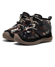 キーン（KEEN）リトルキッズ ハウザー ツー チャッカ ウォータープルーフ ブラウン ブラック 1031038 防水 ウィンターブーツ