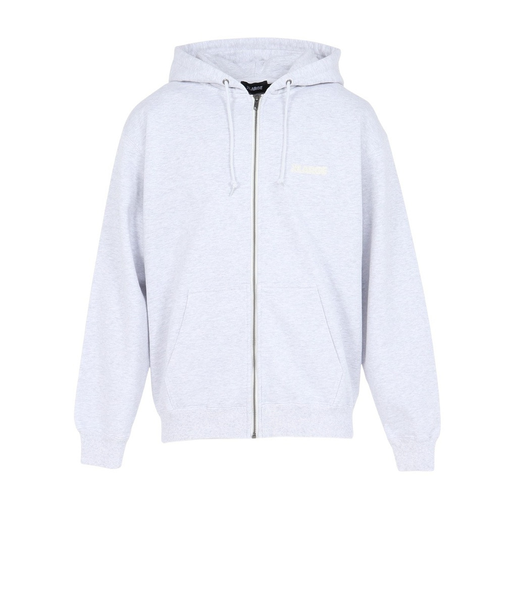 エクストララージ（XLARGE）SLANTED OG ジップ フーデッド スウェットシャツ 101253012004-ASH