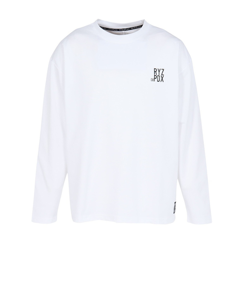 ライズ（RYZ）HALF OF THE R 長袖Tシャツ RZ10CD25FW0002 WHT