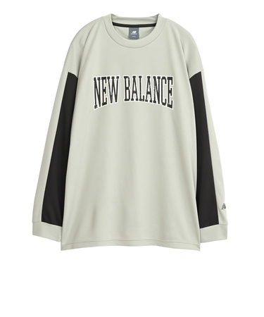 ニューバランス（new balance）バスケットボールウェア グラフィック ロングスリーブシャツ AMT55625GAS