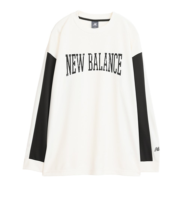 ニューバランス（new balance）バスケットボールウェア グラフィック ロングスリーブシャツ AMT55625SST