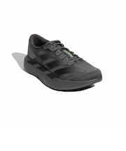 アディダス（adidas）ランニングシューズ トレーニングシューズ 部活 アディゼロ EVO SL グレー ブラック KJ1364 スニーカー