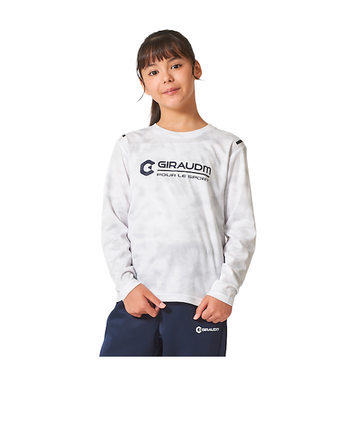 ドライプラス HV GRAPHIC 長袖Tシャツ CT5F0008-TR865-GRSD WHT