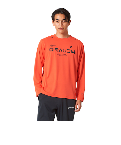 ドライプラス HVUV 長袖Ｔシャツ CT5F0014-TR863-GRXL ORG