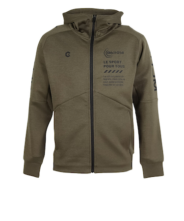 SMOOTH KNIT ウォームアップジャケット WU5F0012-TR851-GRDSH OLV