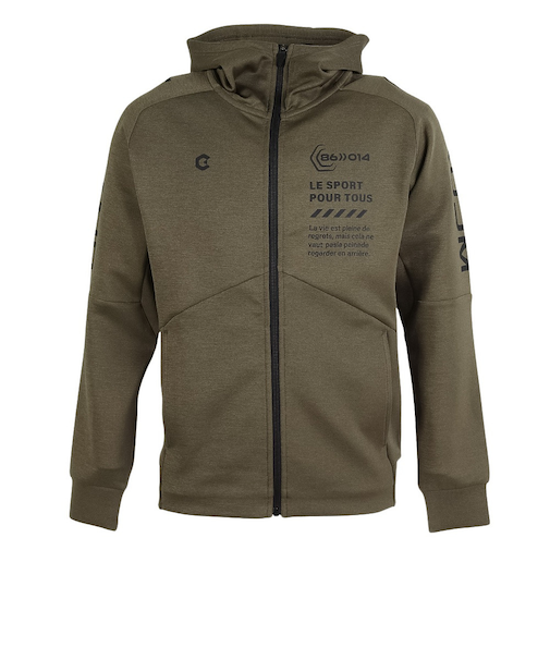 SMOOTH KNIT ウォームアップジャケット WU5F0012-TR851-GRDSH OLV
