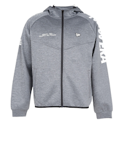 ニューエラ（NEW ERA）ウォームアップ ジャケット ワードマークロゴ グレー 14861200