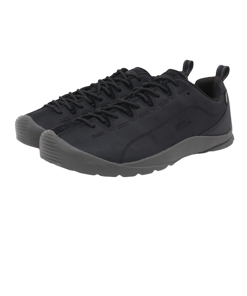 キーン（KEEN）カジュアルシューズ ジャスパー ナイロン ウォータープルーフ  ブラック 1031314 防水 スニーカー