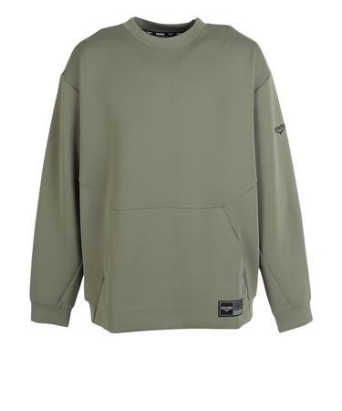 デュアリグ（DUARIG）BASIC SMOOTH KNIT 長袖 クルー 5F0016-TRSW-860DSH OLV