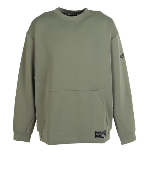 デュアリグ（DUARIG）BASIC SMOOTH KNIT 長袖 クルー 5F0016-TRSW-860DSH OLV