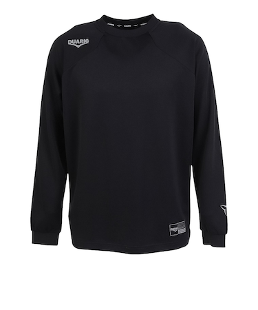 デュアリグ（DUARIG）BASIC ドライプラス MESH 長袖Tシャツ 5F0018-TRCT-863HD BLK