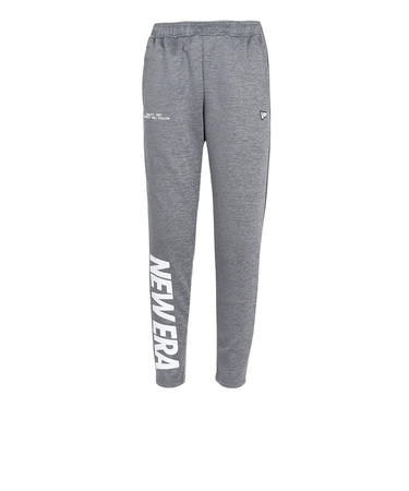 ニューエラ(NEW ERA)ウォームアップ ストレッチパンツ ワードマークロゴ GRY 14861197