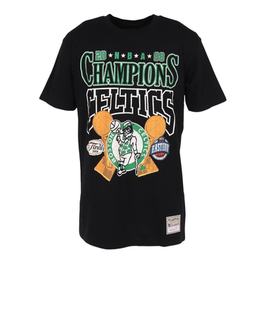 バスケットボールウェア ボストン・セルティックス Tシャツ TP10214-BCEBLCK