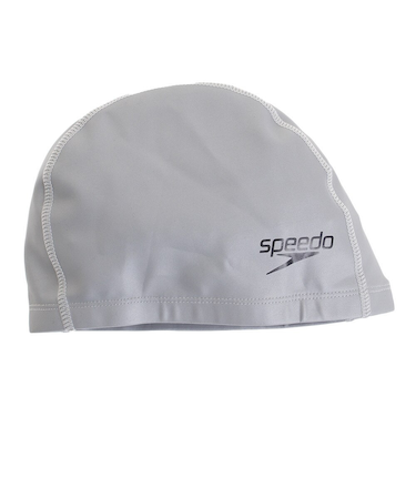 スピード（SPEEDO）スイムキャップ キャップ シリコーンコーティング シルバー SD93C56 SV