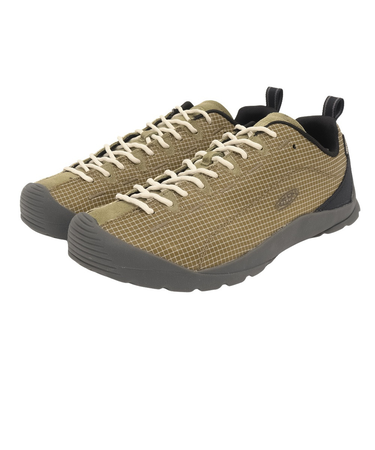 キーン（KEEN）カジュアルシューズ ジャスパー ナイロン ウォータープルーフ カーキ 1031315 スニーカー 防水