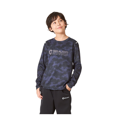 ドライプラス HV GRAPHIC 長袖Tシャツ CT5F0008-TR865-GRSD NVY