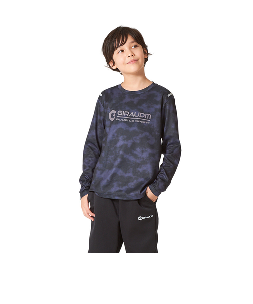 ドライプラス HV GRAPHIC 長袖Tシャツ CT5F0008-TR865-GRSD NVY