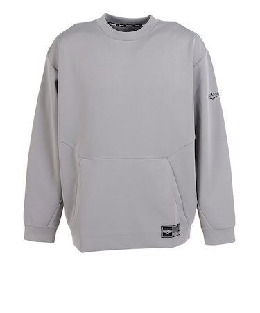 デュアリグ（DUARIG）BASIC SMOOTH KNIT 長袖 クルー 5F0016-TRSW-860DSH GRY