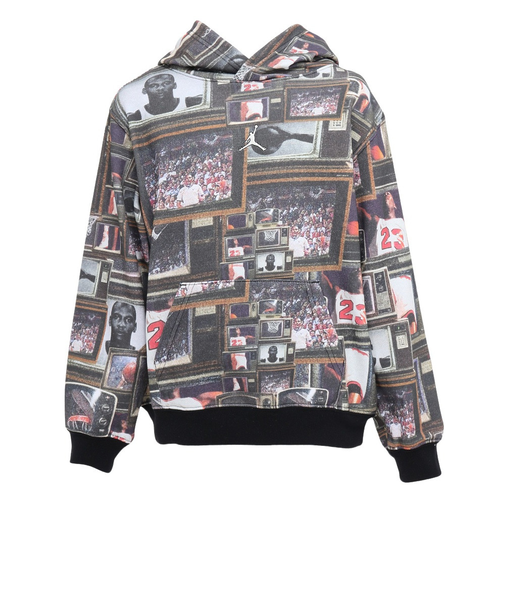 ジュニア ブルックリン プリントプルオーバーパーカー 95F092-023