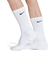 ナイキ（NIKE）靴下 キッズ エブリデイ クッションド クルー ソックス 6足組 白 21-23cm SX6910-100
